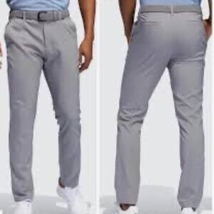 Adidas Adizero Men’s Flat Front Golf Pants| 36x32, Light Grey
